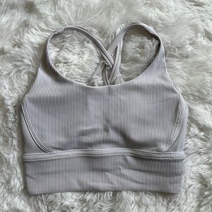Lululemon Energy Bra Long Line Rib